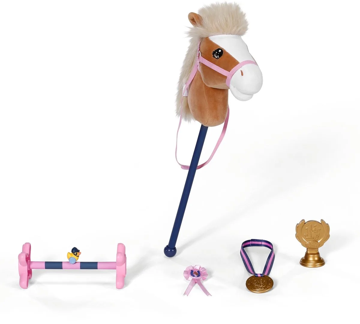 Hobbyhorseset - 43cm von BABY born in Mehrfarbig – Produktfoto