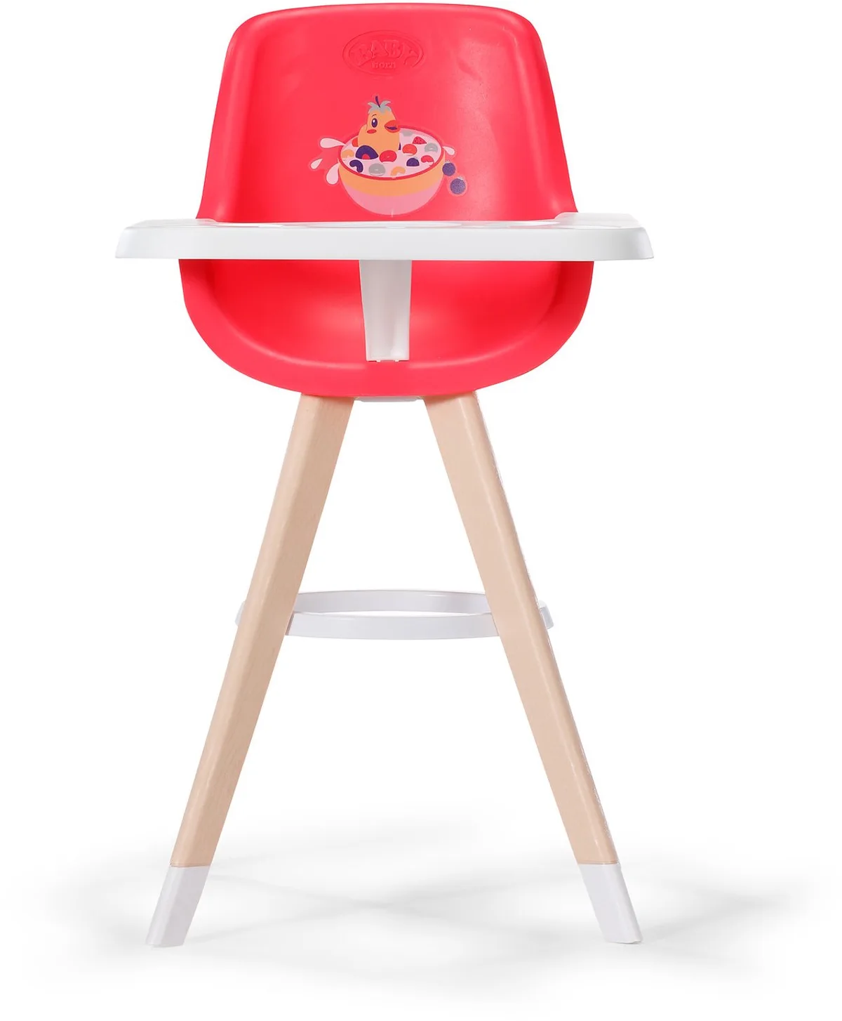 Hoge kinderstoel de BABY born en Multicolore – photo du produit