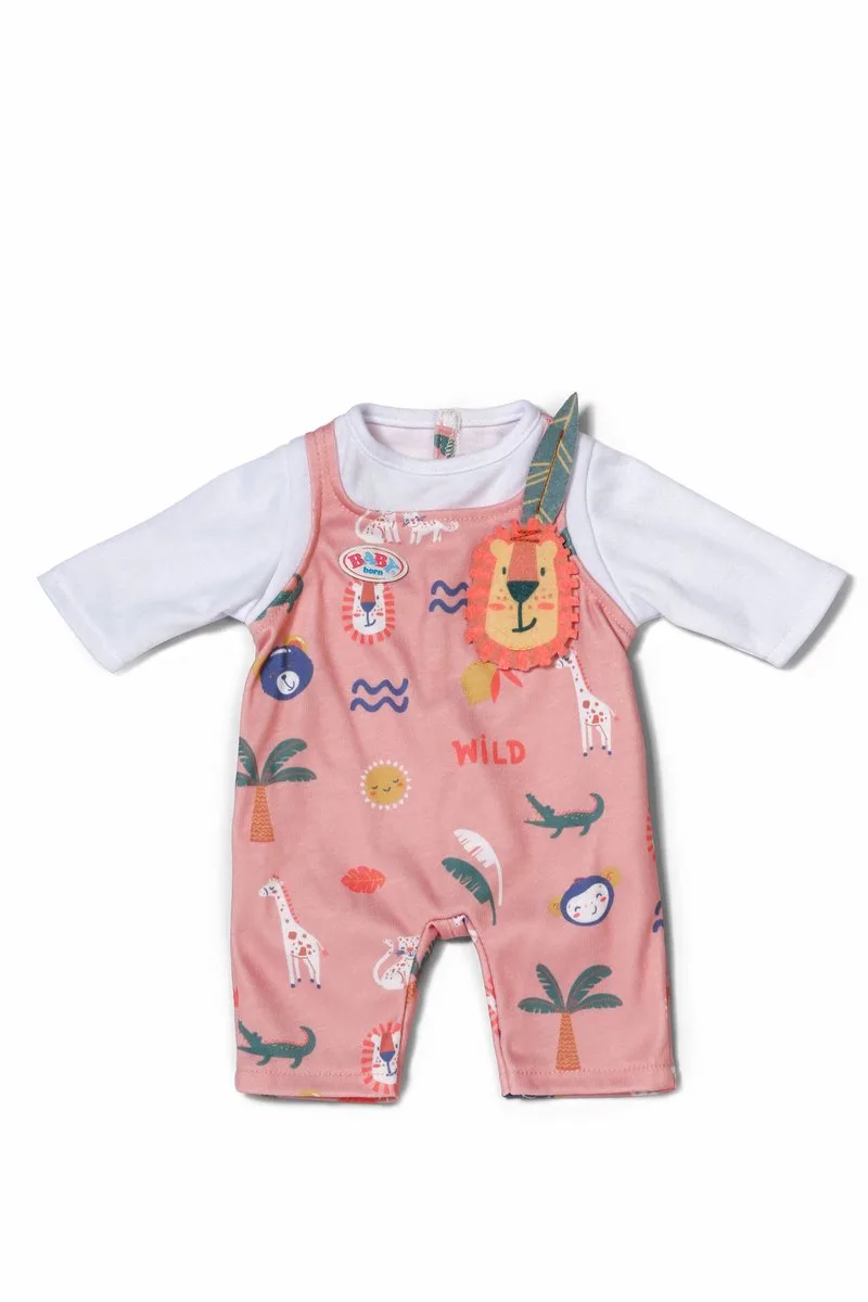 Dschungel Strampler 43cm, Puppenzubehör von BABY born in Mehrfarbig – Produktfoto