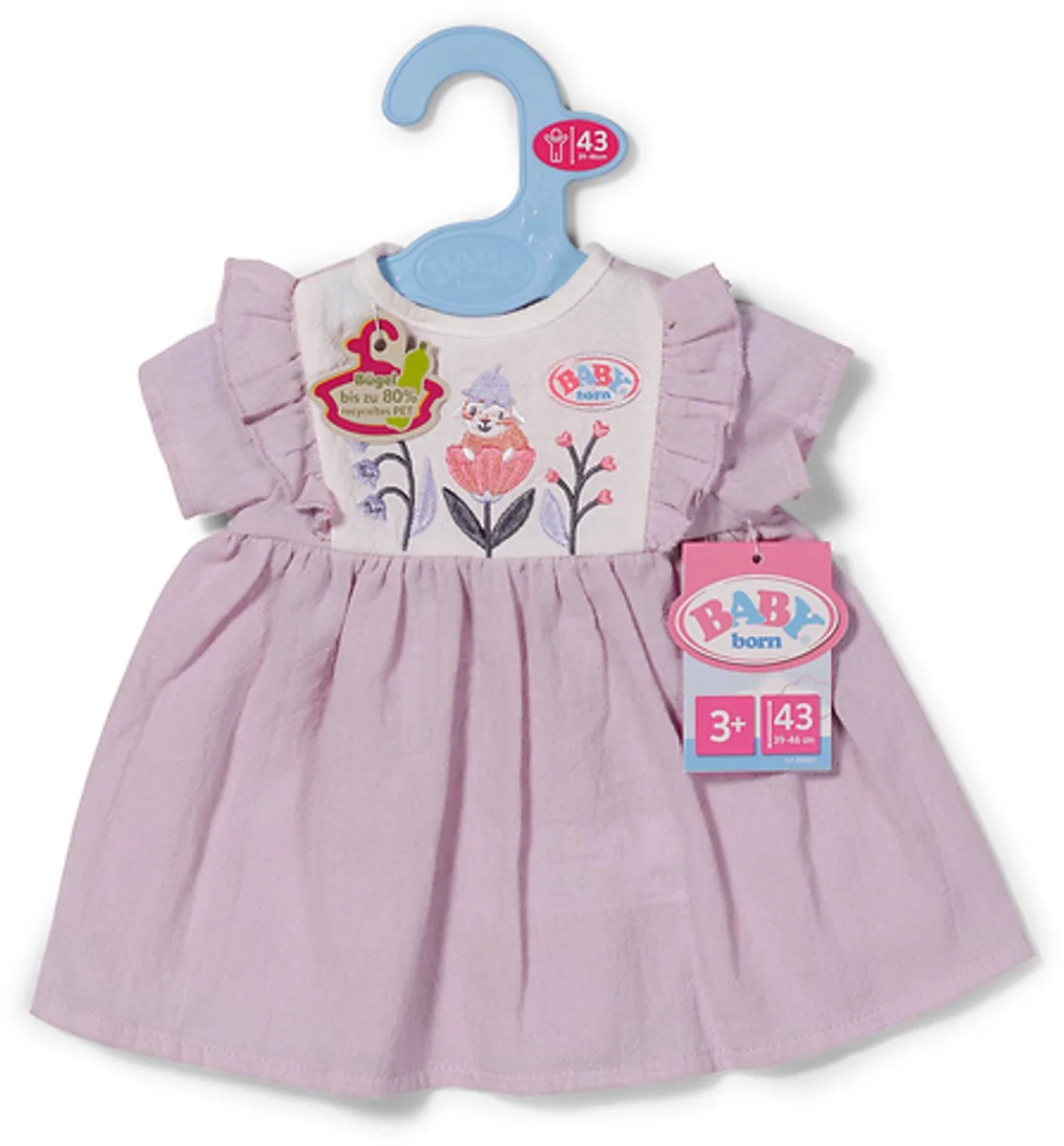 Jurk Bos (43 cm) de BABY born en Multicolore – photo du produit