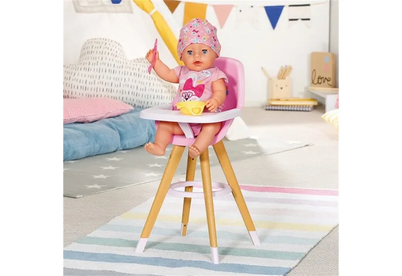Kinderstoel - Poppenkinderstoel von BABY born in Mehrfarbig – Produktfoto 3 von 4