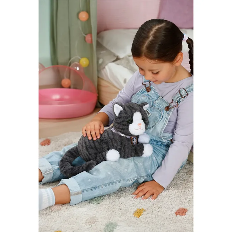 knuffelkat Cookie met geluid en kattenmand - interactief speelgoed by BABY born in Multicolour – product photo 6 of 6