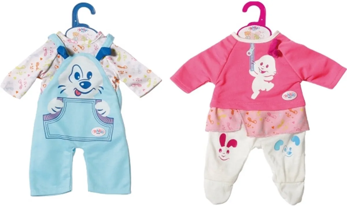 Little Schattige outfit 36 cm - 1 stuk van BABY born in Meerkleurig – productfoto