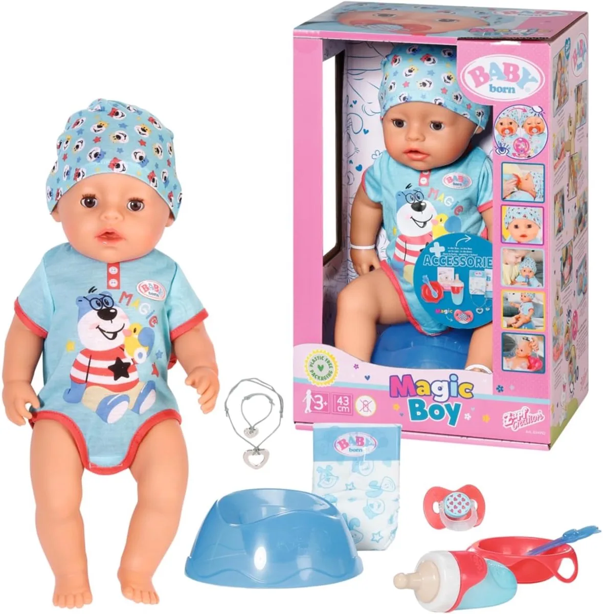 Magic Boy Pop van BABY born in Meerkleurig – productfoto