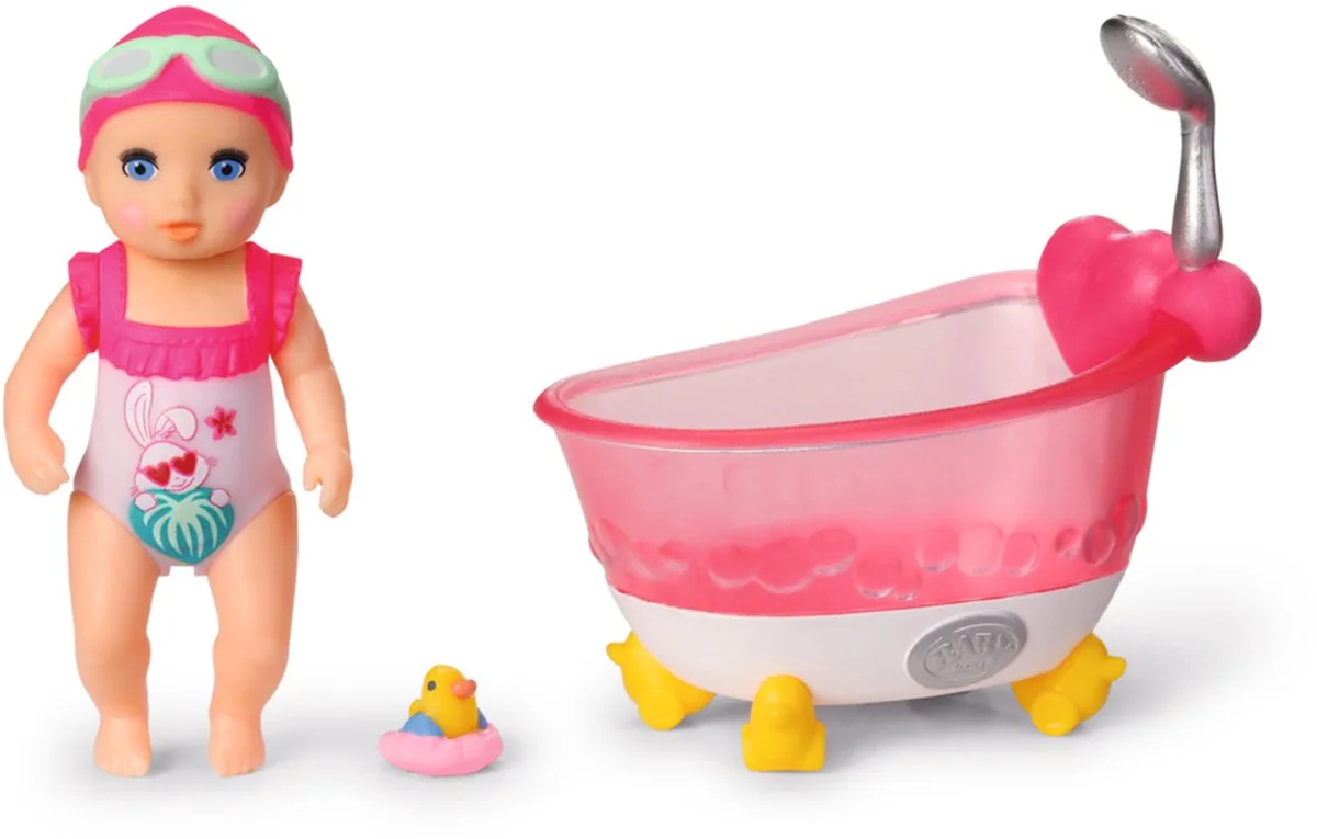 Minis - Badewanne mit Amy de BABY born en Multicolore – photo du produit