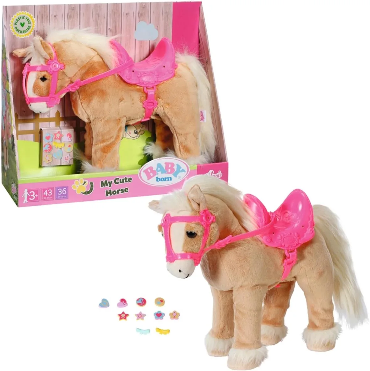 My Cute Horse van BABY born in Meerkleurig – productfoto