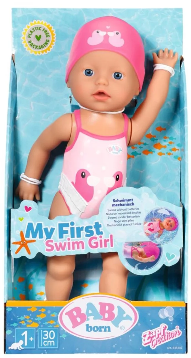 My First Swim Girl - 30cm von BABY born in Meisje – Produktfoto