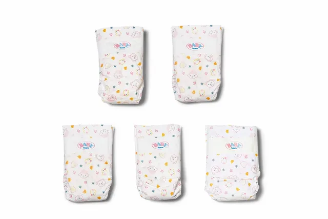 Nappies - 43 Cm - 5 Pack