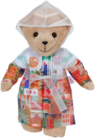 poppen regenjas 43cm kleurrijk - poppenkleding. by BABY born in Multicolour – product photo 2 of 5