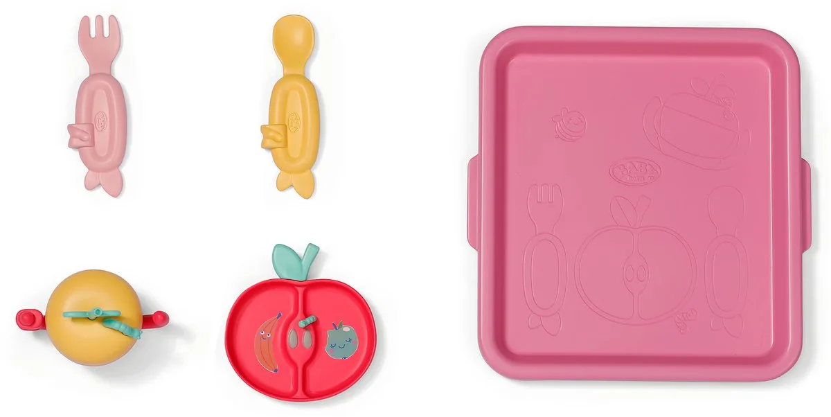 Serviesset von BABY born in Mehrfarbig – Produktfoto