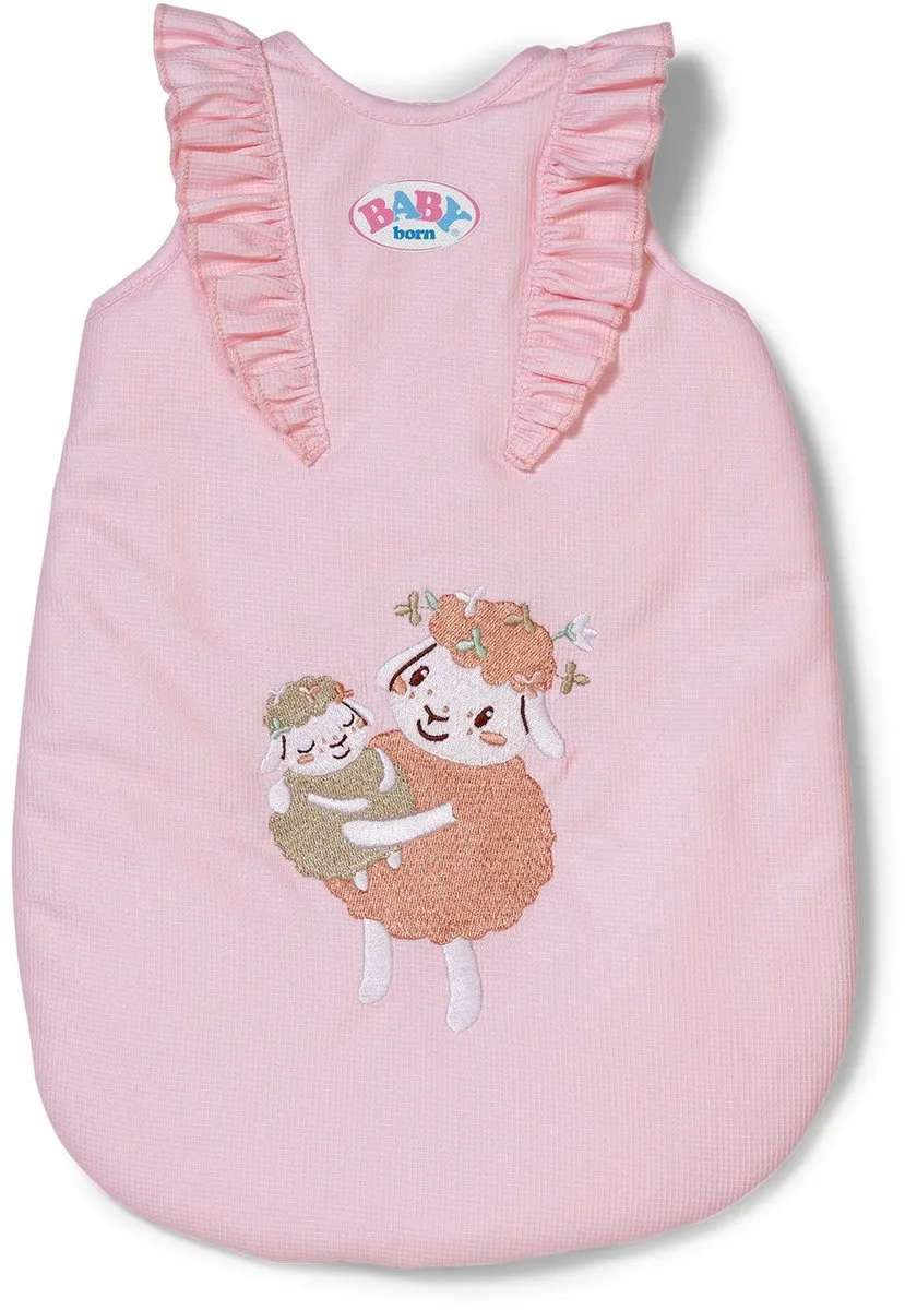 Schlafsack Blumen, Puppenzubehör von BABY born in Mehrfarbig – Produktfoto