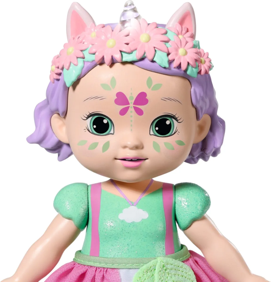 Storybook Ivy en eenhoorn (18 cm) de BABY born en Multicolore – photo du produit