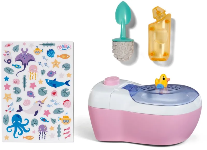 Toilet van BABY born in Roze met Wit – productfoto