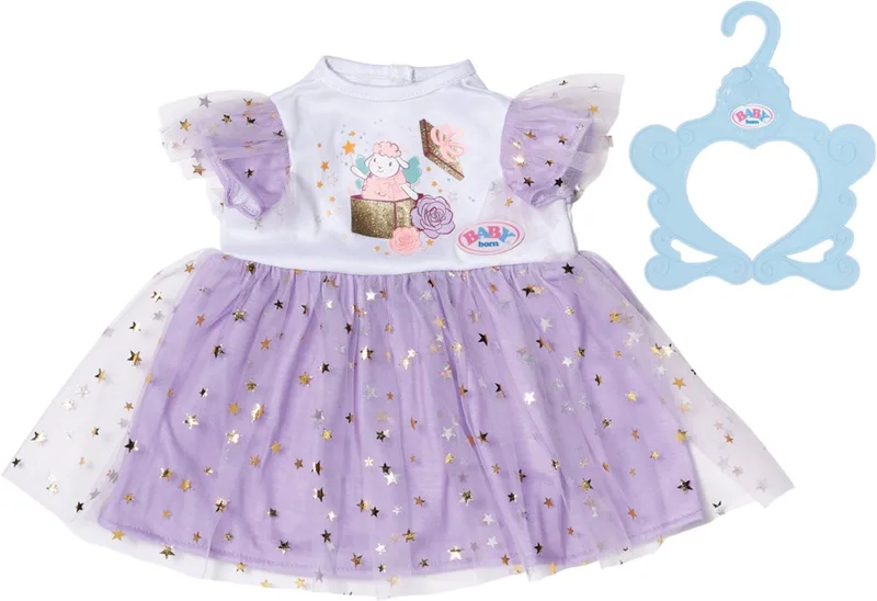 Tutu Jurk | 43 Cm by BABY born in Lilac – product photo