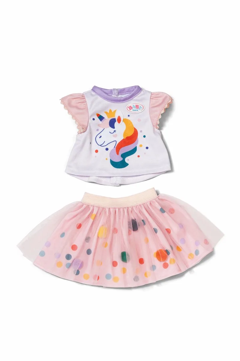 Einhornkleid mit Tutu 43cm, Puppenzubehör von BABY born in Mehrfarbig – Produktfoto