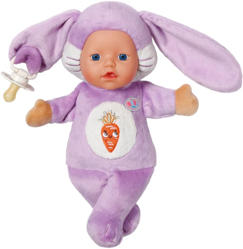 voor baby’s Grappig konijn (26 cm) von BABY born in Mehrfarbig – Produktfoto