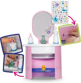 Wastafel von BABY born in Rosa – Produktfoto 1 von 2
