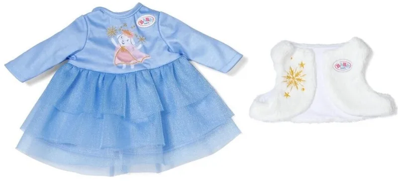 Winterkleid 36cm, Puppenzubehör von BABY born in Blau – Produktfoto