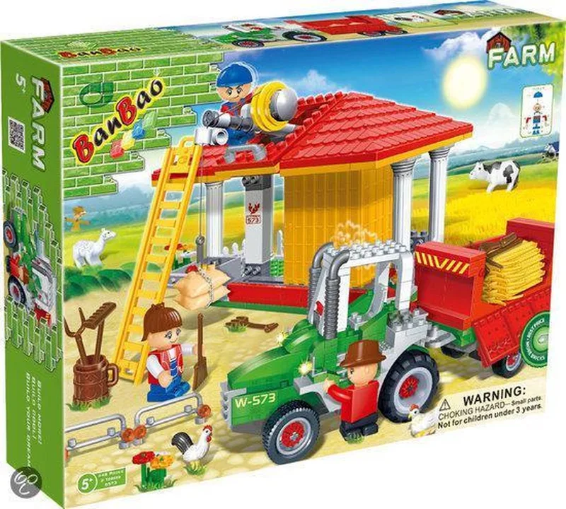 Boerderij Tractor & Opslag - 8573 fra BanBao i Groen – produktbillede