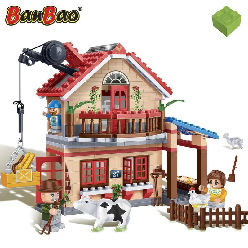 Boerderij Woonboerderij - 8581 by BanBao in Rood – product photo