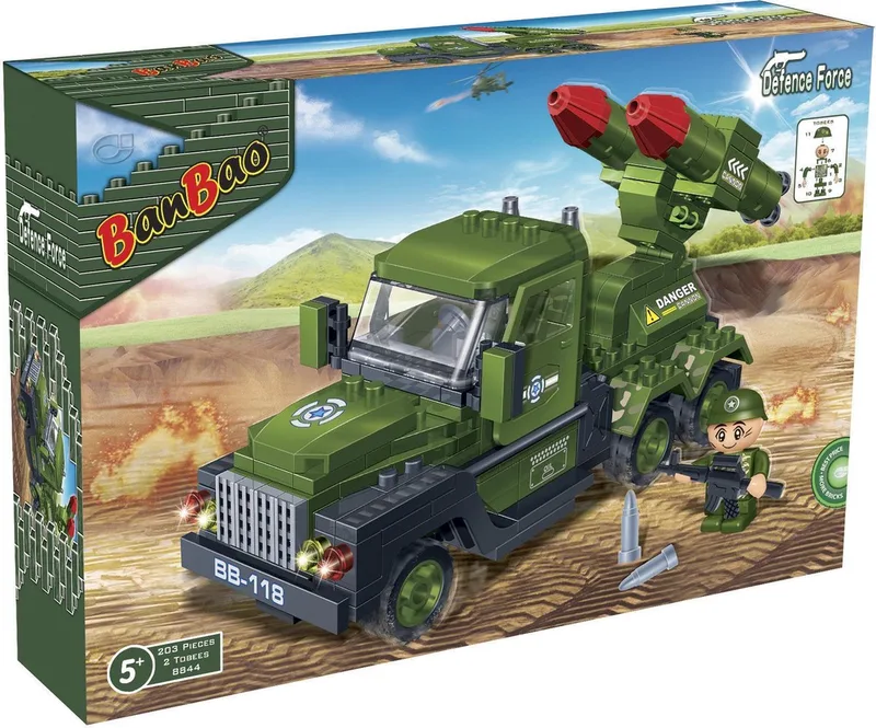 Defence Force HQ Raket Werper - 8844 by BanBao in Groen – product photo