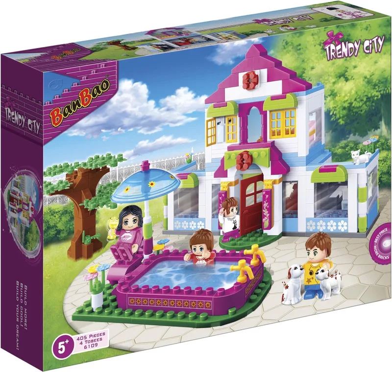 Droomhuis 6109 fra BanBao i Multikleur – produktbillede