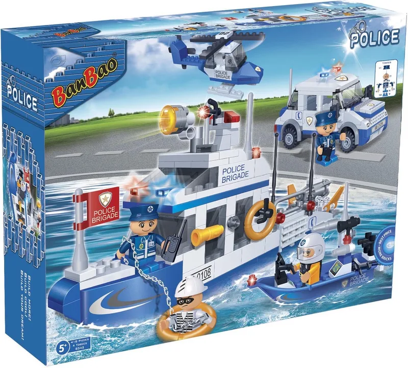 Kustwacht Politie 8342 de BanBao en Blauw – photo du produit