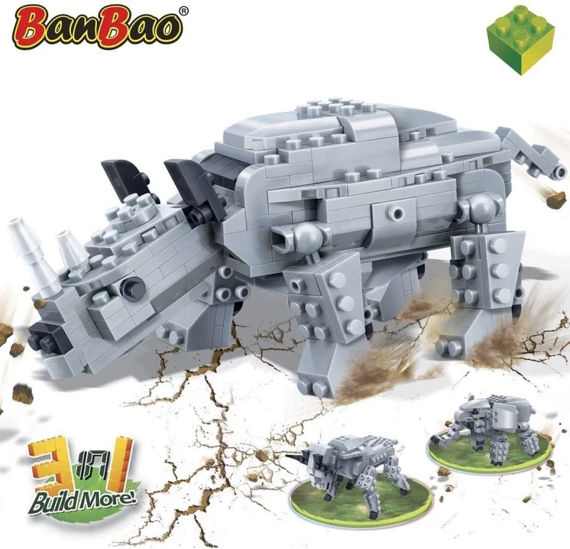 Prehistorische Neushoorn 6851 by BanBao in Multikleur – product photo