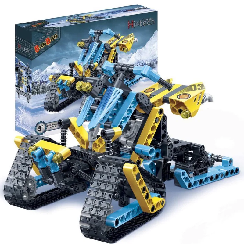 Snow Driver 6953 fra BanBao i Blauw – produktbillede