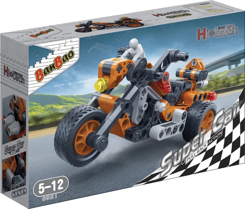 Super Car Bullet Racer - 6961 by BanBao in Oranje – product photo