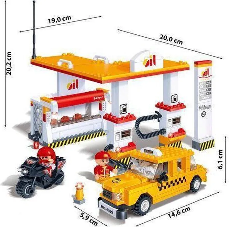 Transport Tankstation - 8776 de BanBao en Zwart – photo du produit
