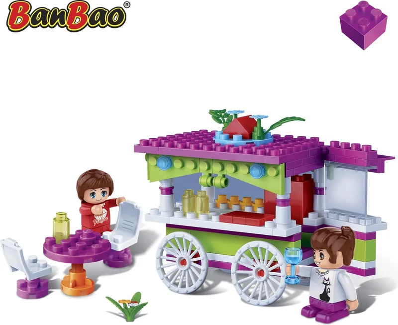 Trendy City Snackbar - 6118 de BanBao en Roze – photo du produit