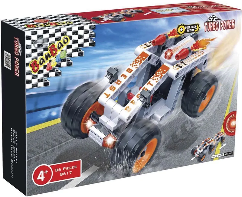 Turbo Power Beast - 8617 by BanBao in Wit – product photo