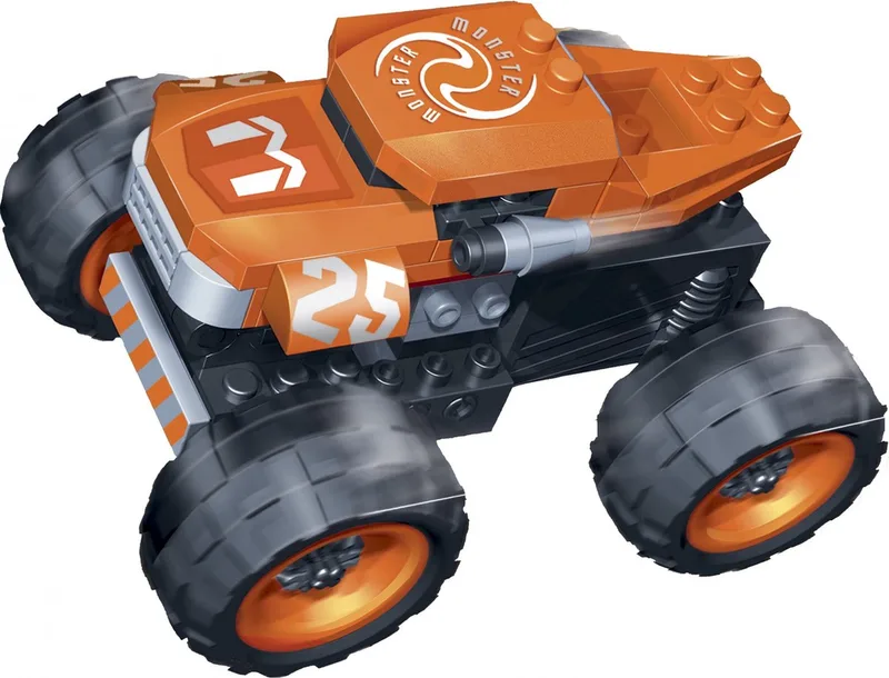 Turbo Power Monster - 8605 by BanBao in Oranje – product photo