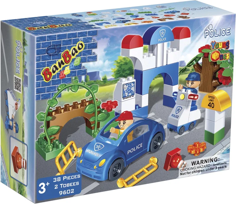 Young Ones Politie Politie 9602 by BanBao in Blauw – product photo