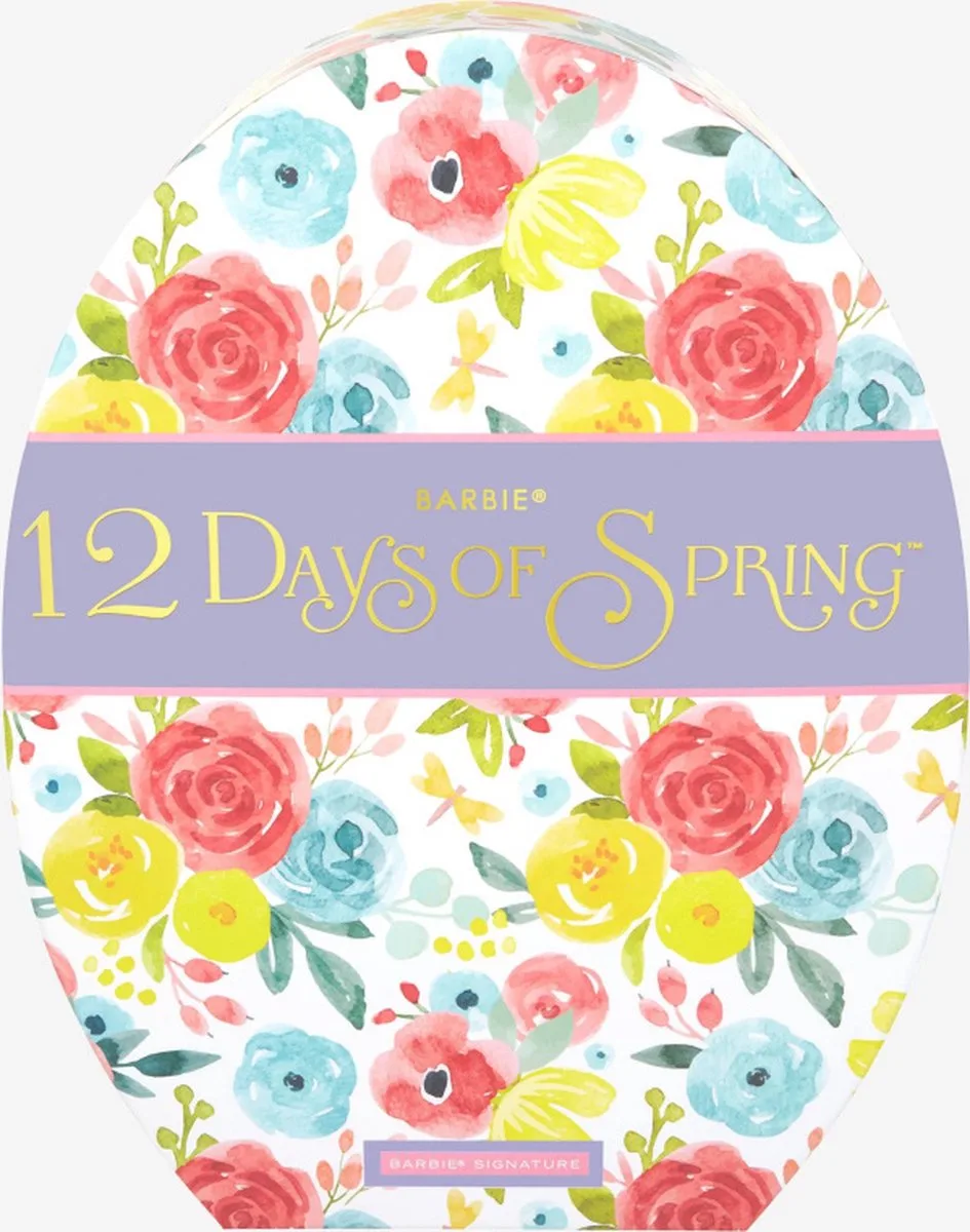 Barbie 12 Days of Spring-pop en accessoires de Barbie en Multicolore – photo du produit