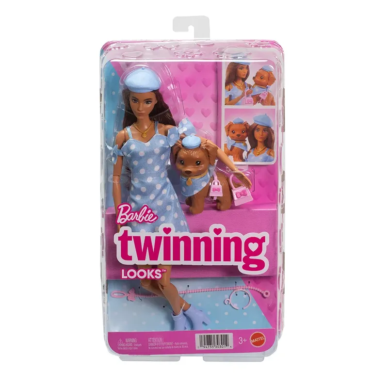 Brunette Pop Met Hond In Bijpassende Looks fra Barbie – produktbillede 6 af 6