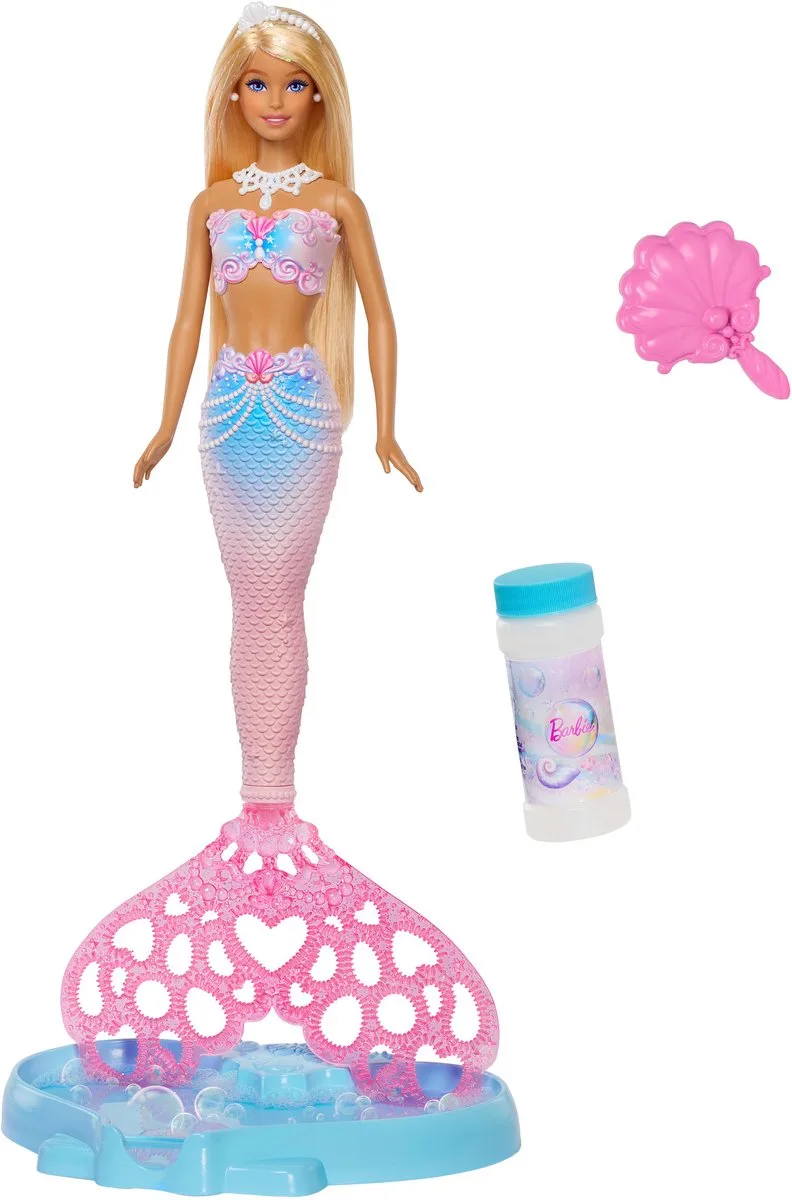 Bubbelende Zeemeermin - met bellenblaasfunctie från Barbie i Bubbel – produktbild 1 av 5