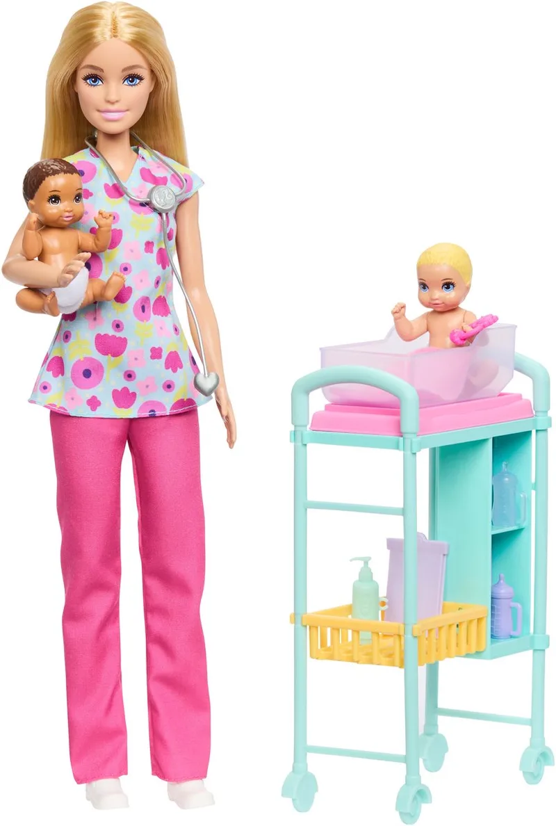 Careers Baby Dokterpop fra Barbie i Baby Dokterpop – produktbillede 1 af 5