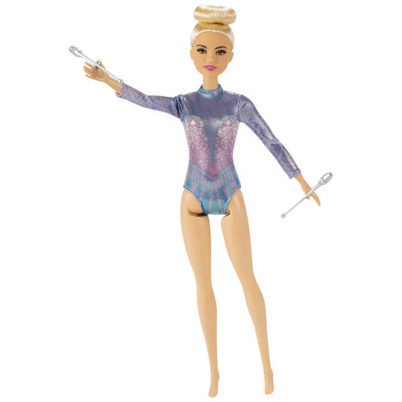 Careers - blond pop van Barbie in Ritmisch Gymnaste – productfoto 4 van 6