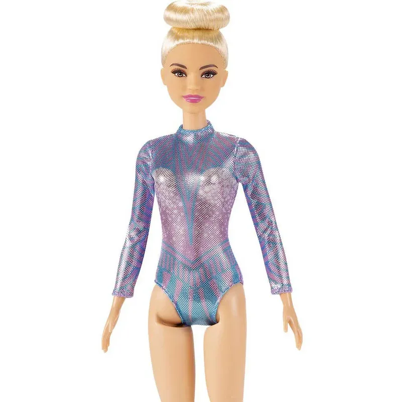 Careers - blond pop van Barbie in Ritmisch Gymnaste – productfoto 5 van 6
