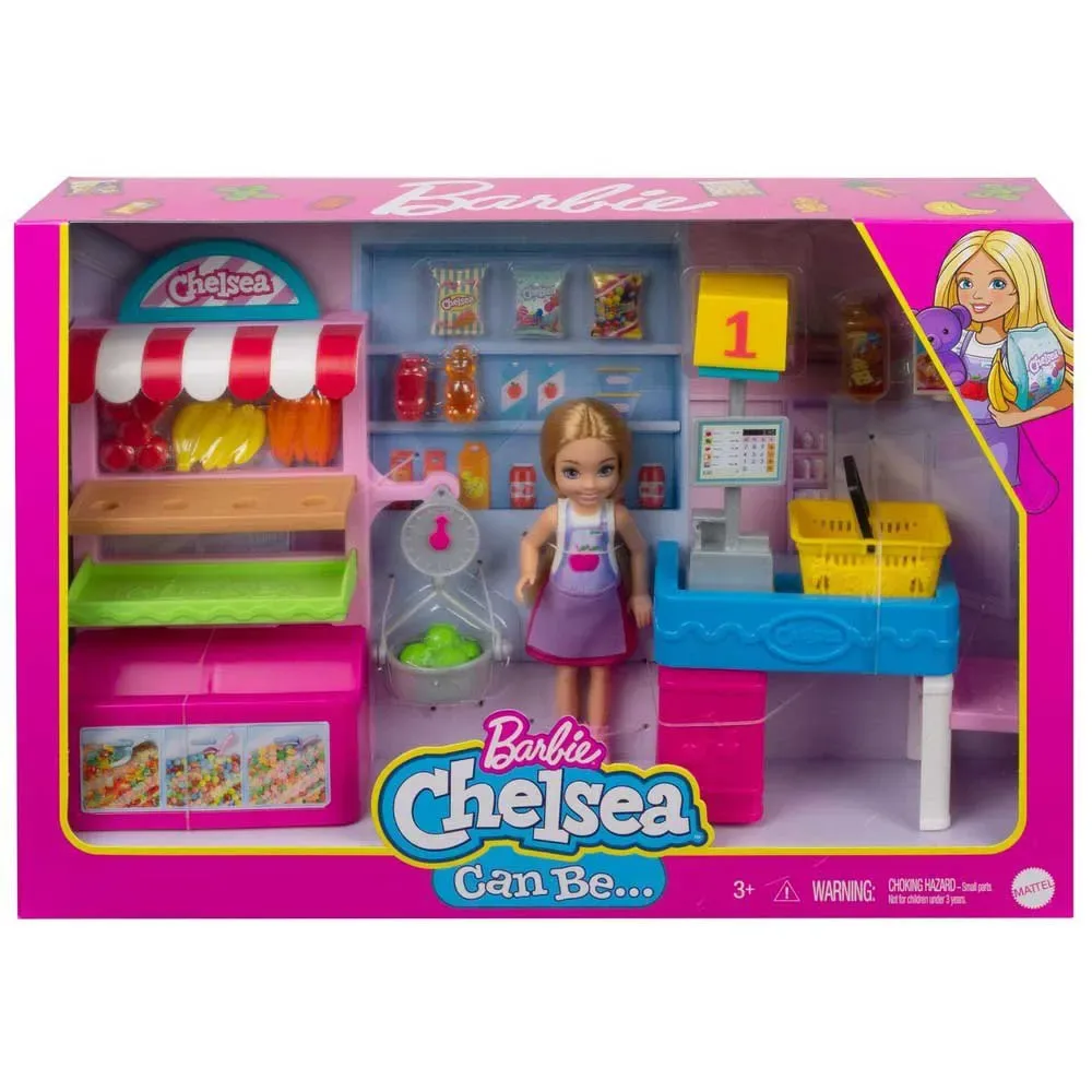 Chelsea Kan Være. Og Legesæt fra Barbie – produktbillede