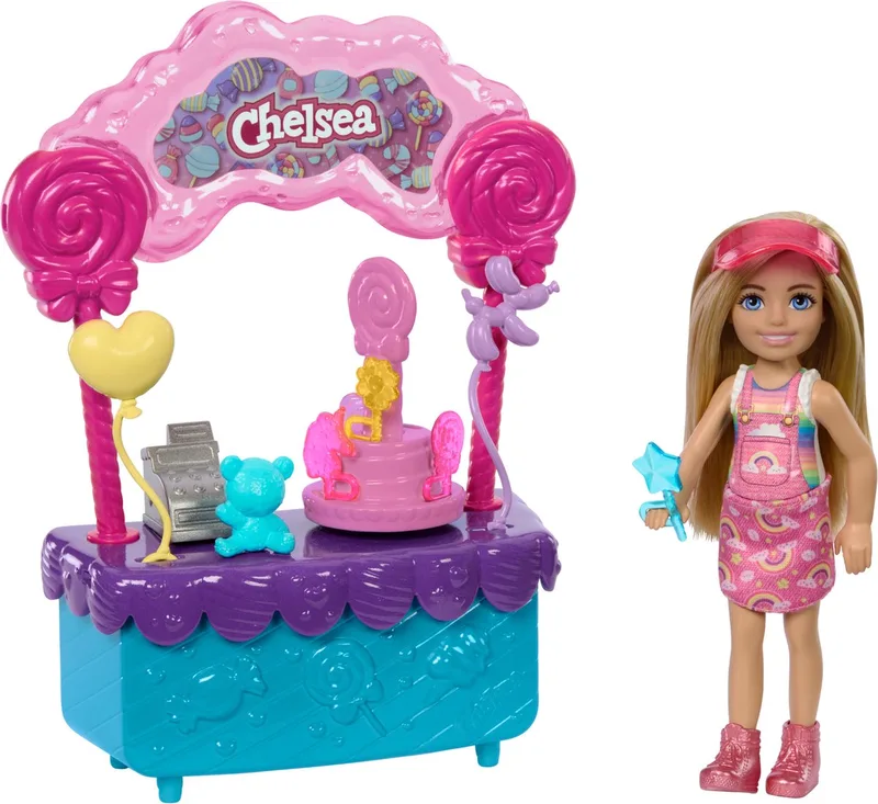 Chelsea - Lollipop Candy Playset - Speelgoedset met Snoepjes by Barbie in Multicolour – product photo