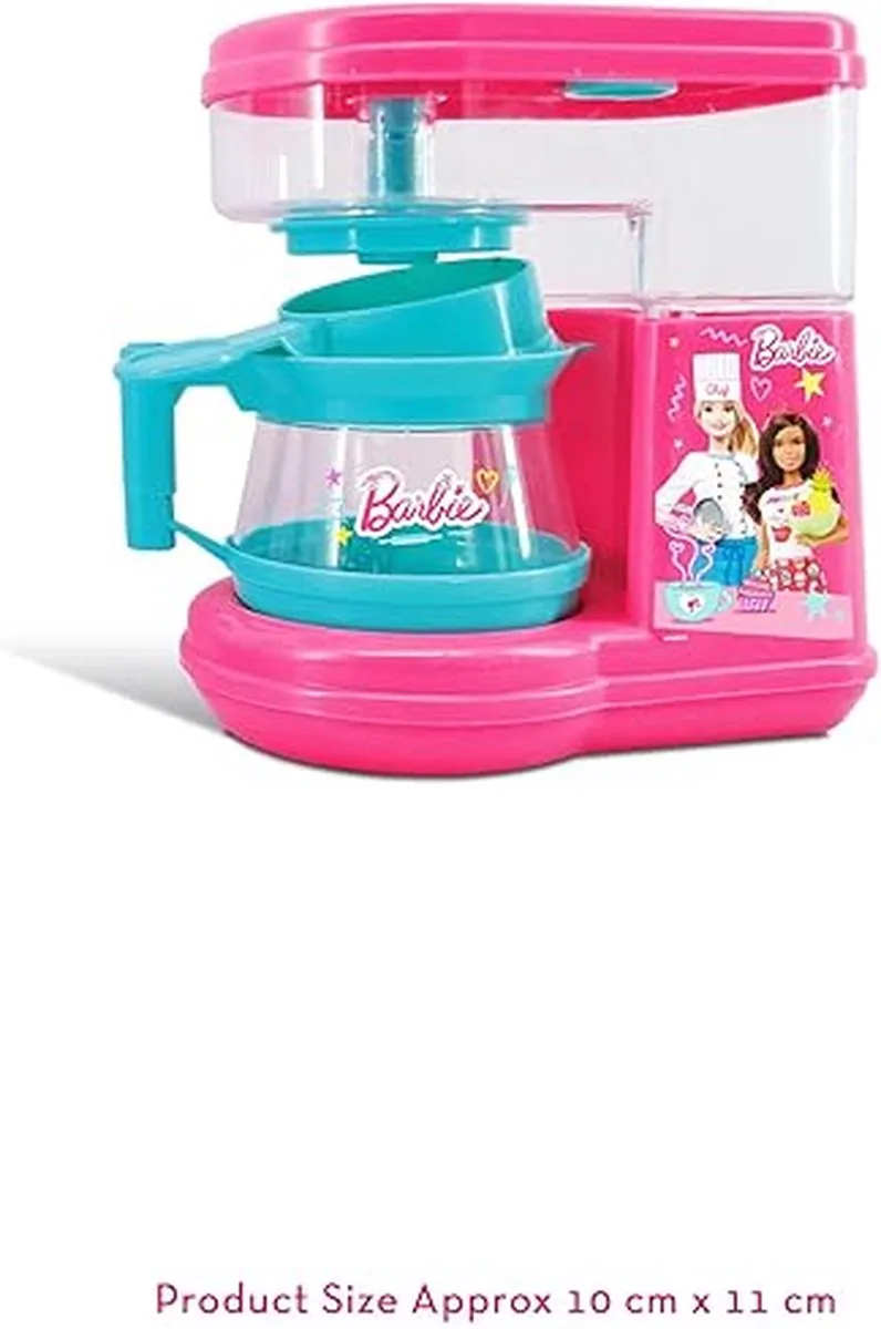Coffee Maker - speelgoedkoffiezetapparaat de Barbie en Bleu – photo du produit