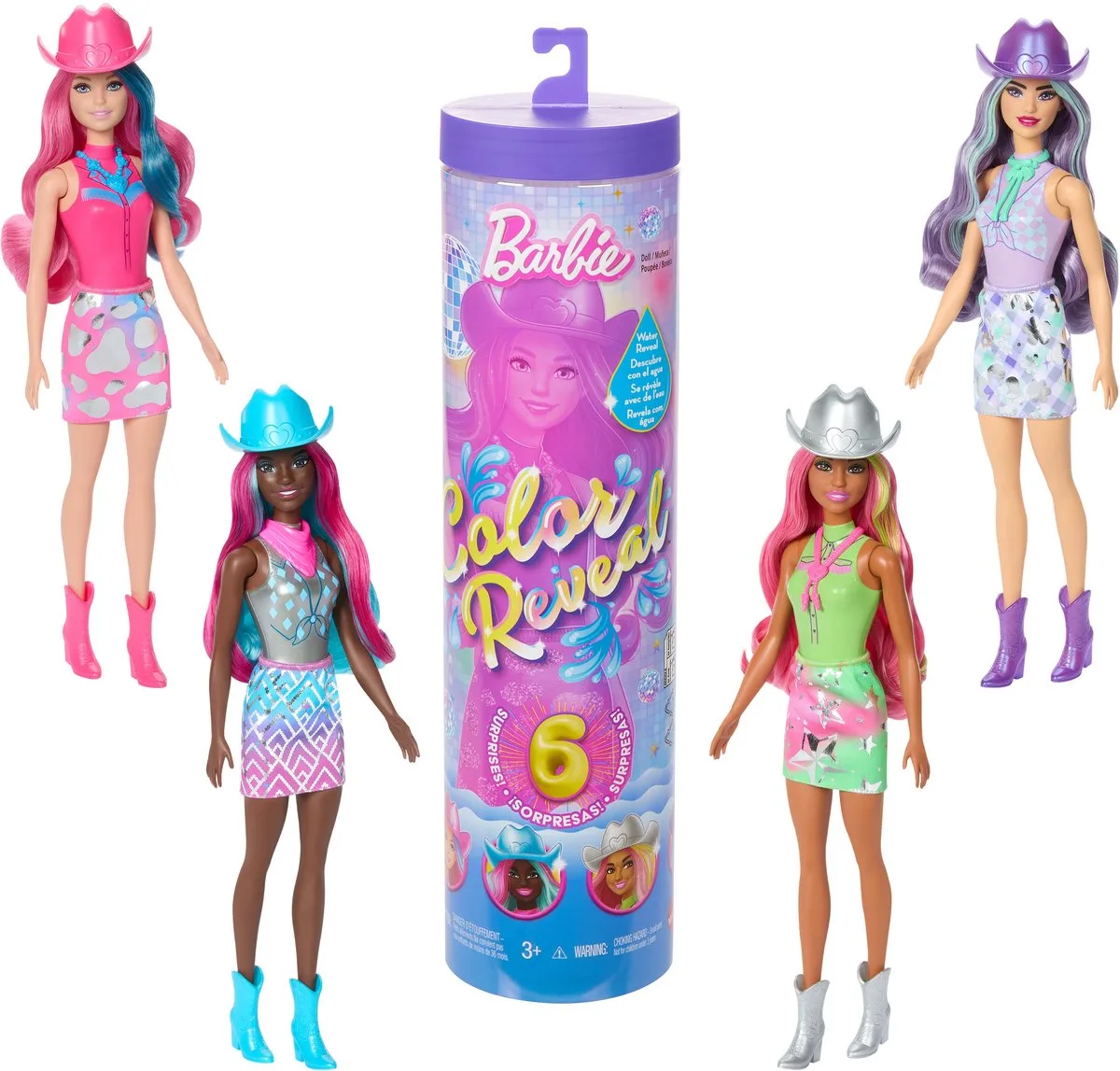 Color Reveal de Barbie en Multicolore – photo du produit