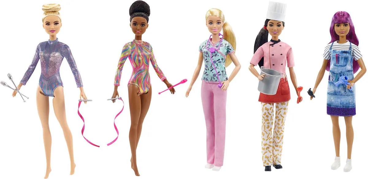 Career Core Dukker fra Barbie i Guld – produktbillede