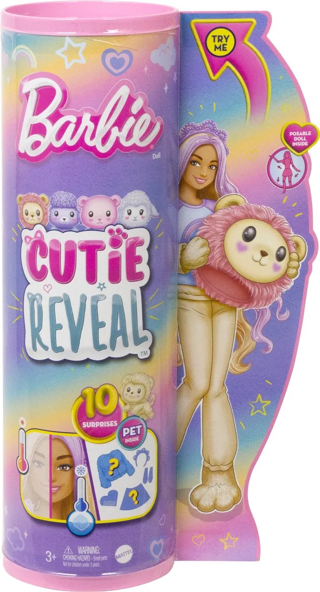 Cutie Reveal de Barbie en Leeuw – photo du produit
