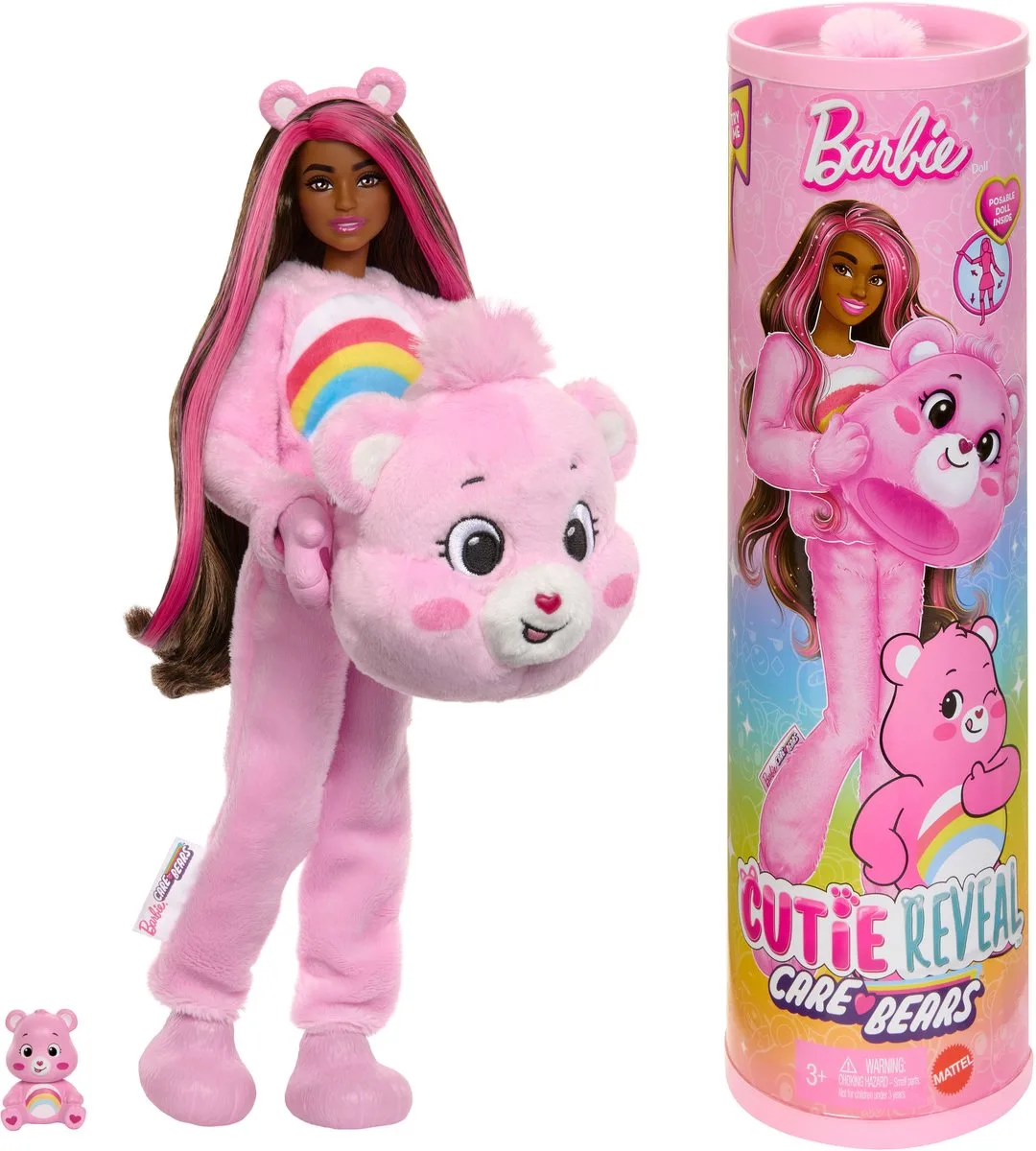 Cutie Reveal Troetelbeertjes Pop de Barbie en Multicolore – photo du produit