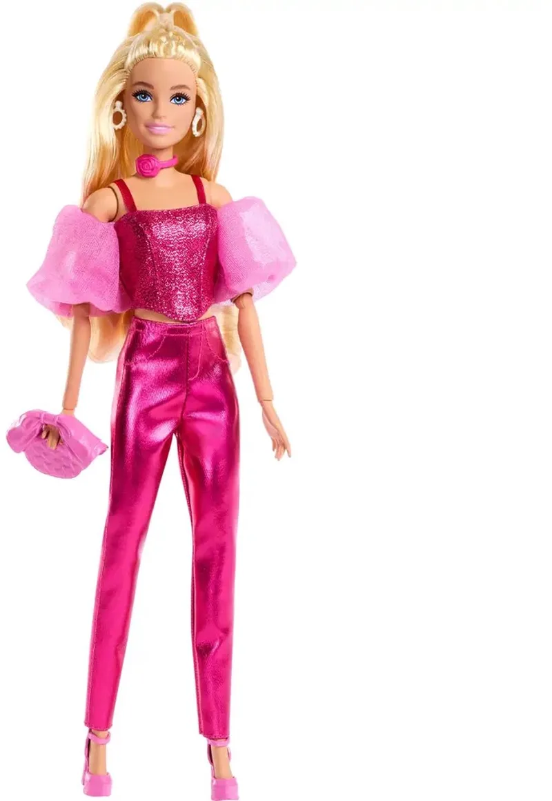 Deluxe Stijl Pop van Barbie in Metallic Roze – productfoto