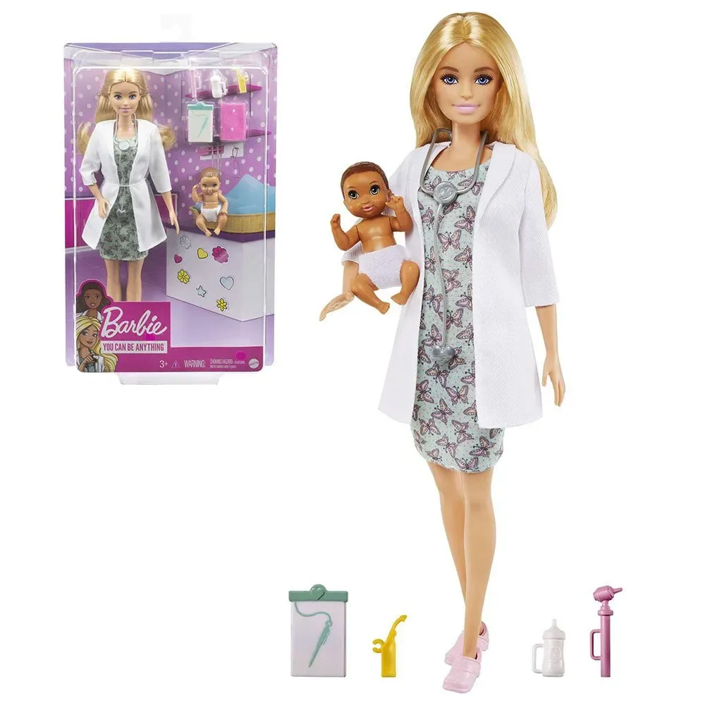 Læge Med Babydukke fra Barbie – produktbillede